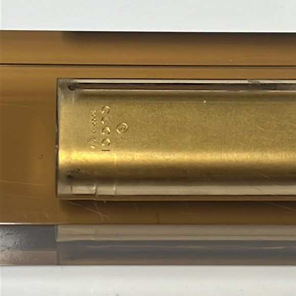 GUCCI VINTAGE CIGAR BOX W/LIGHTER - Picture 3 of 13